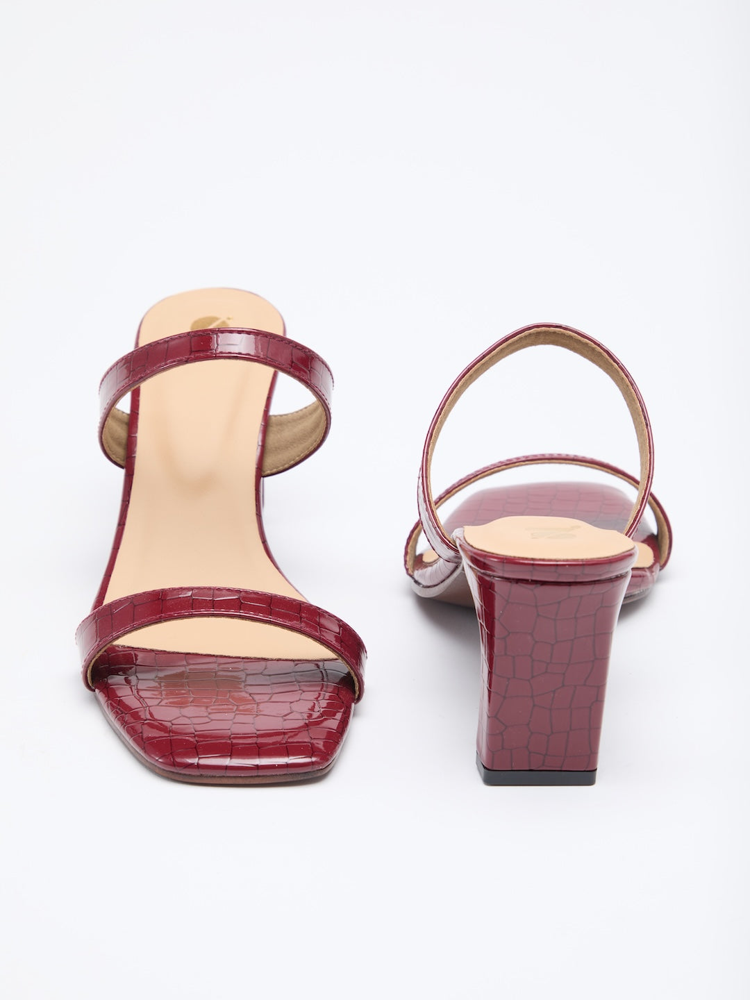 Scarlet Whisper Heels