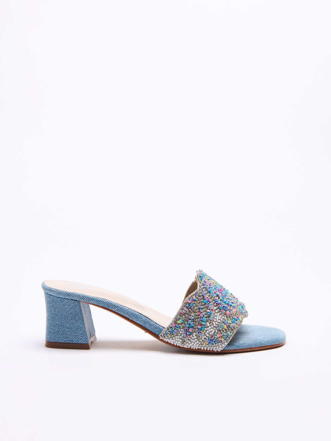 Retro Sequin Heels