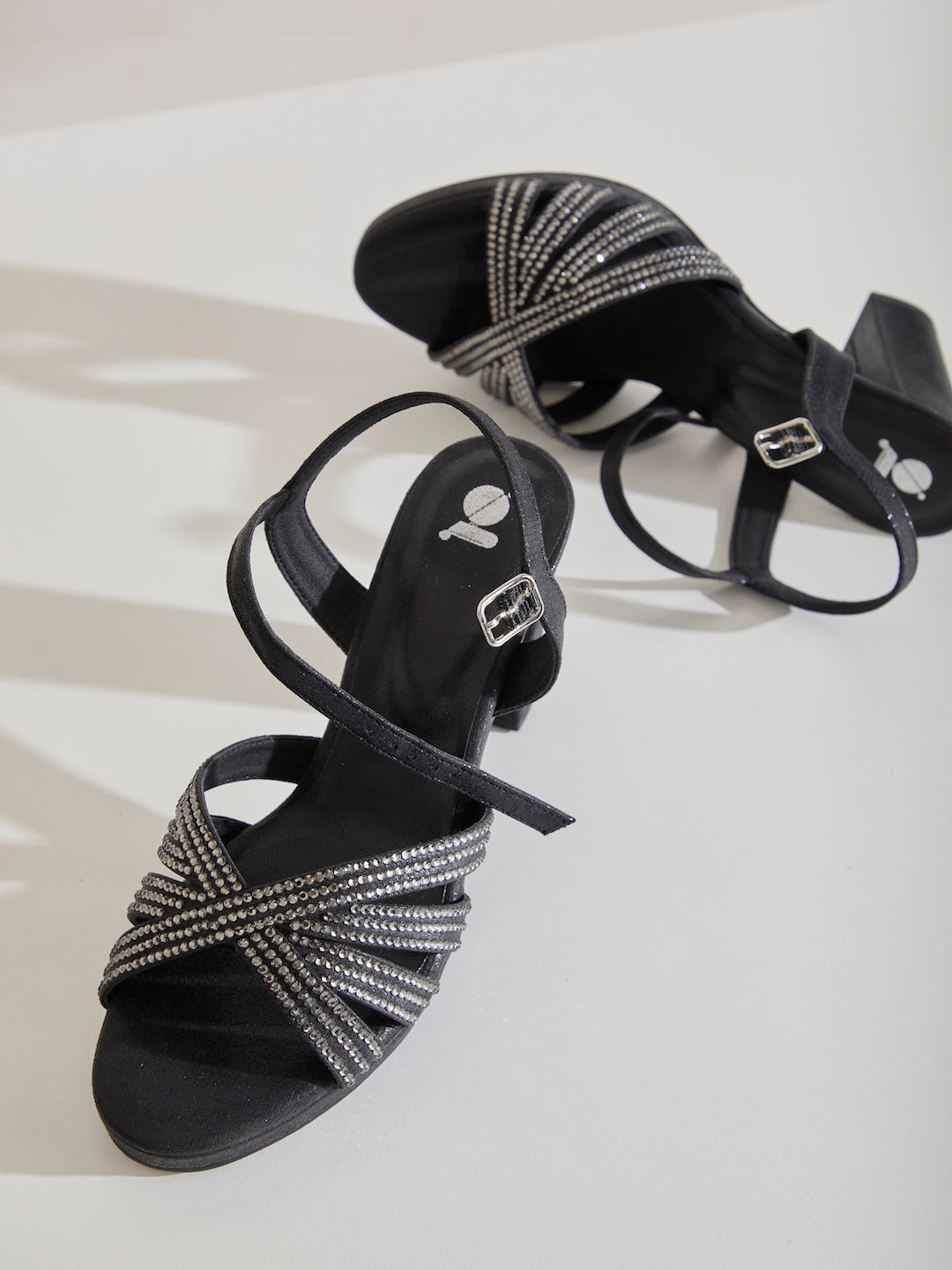 Crystal Axis Sandals