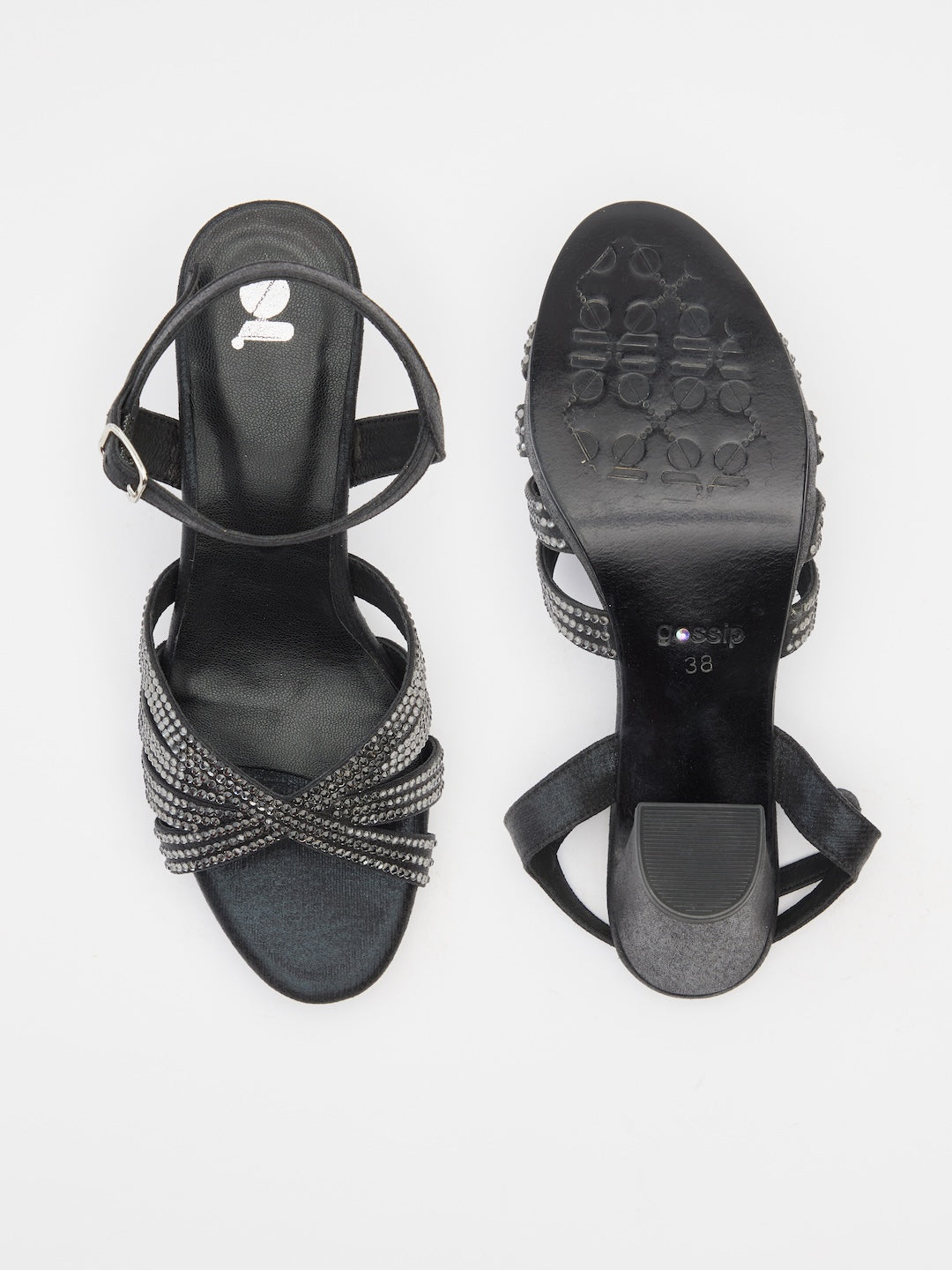 Crystal Axis Sandals