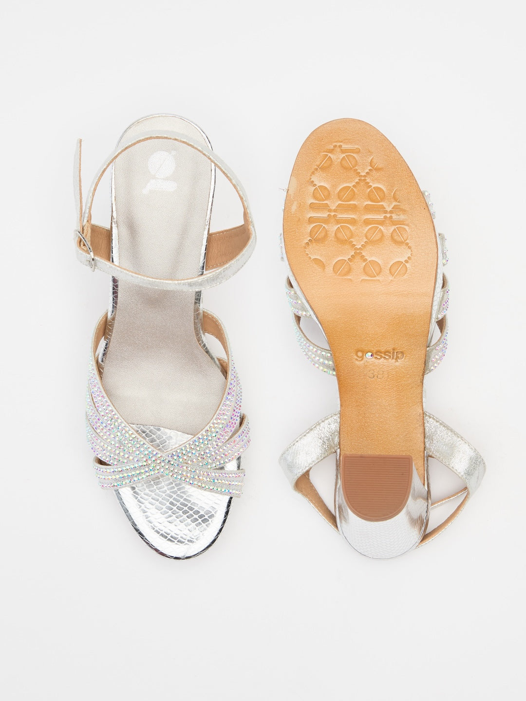 Crystal Axis Sandals