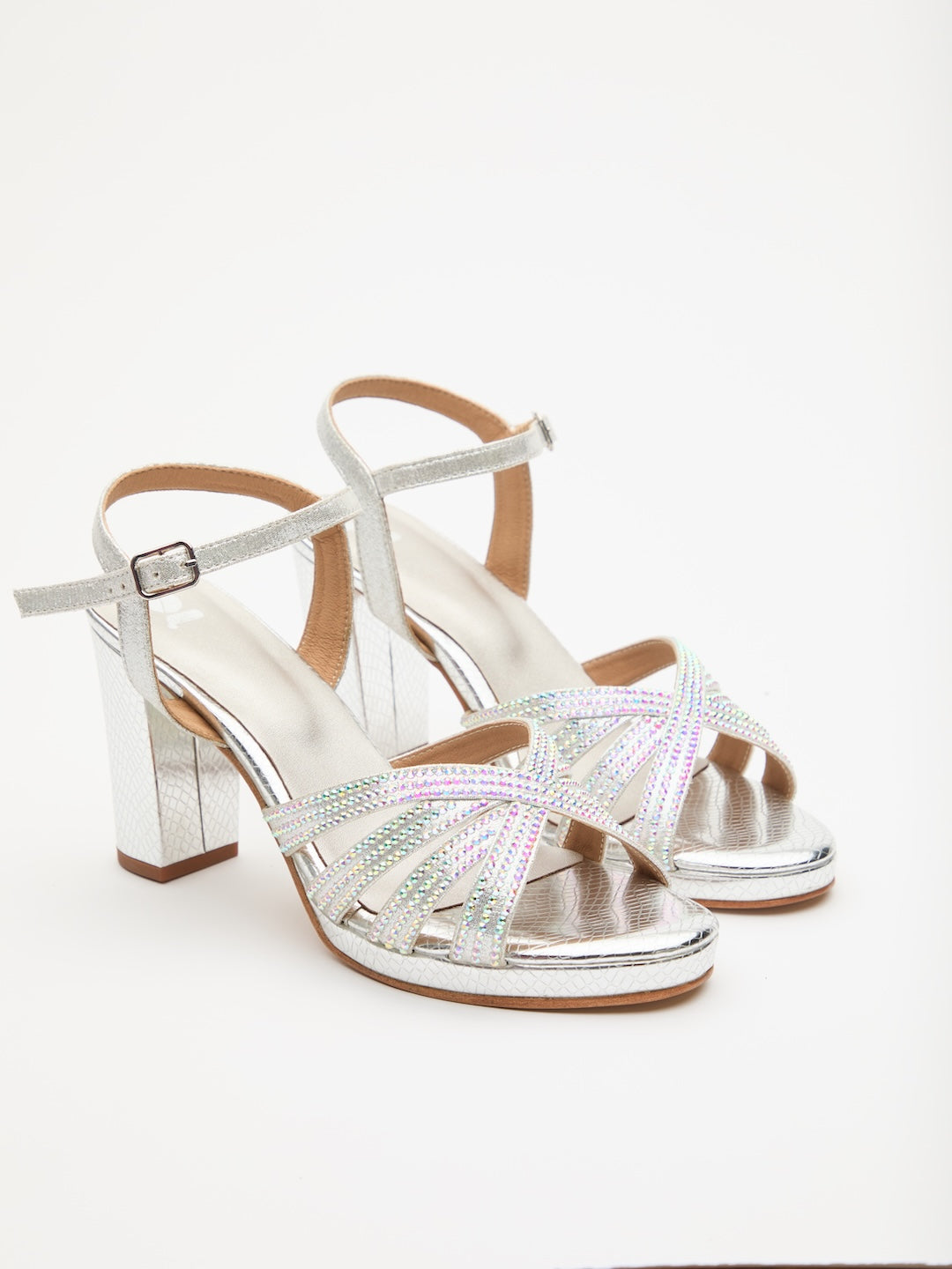 Crystal Axis Sandals