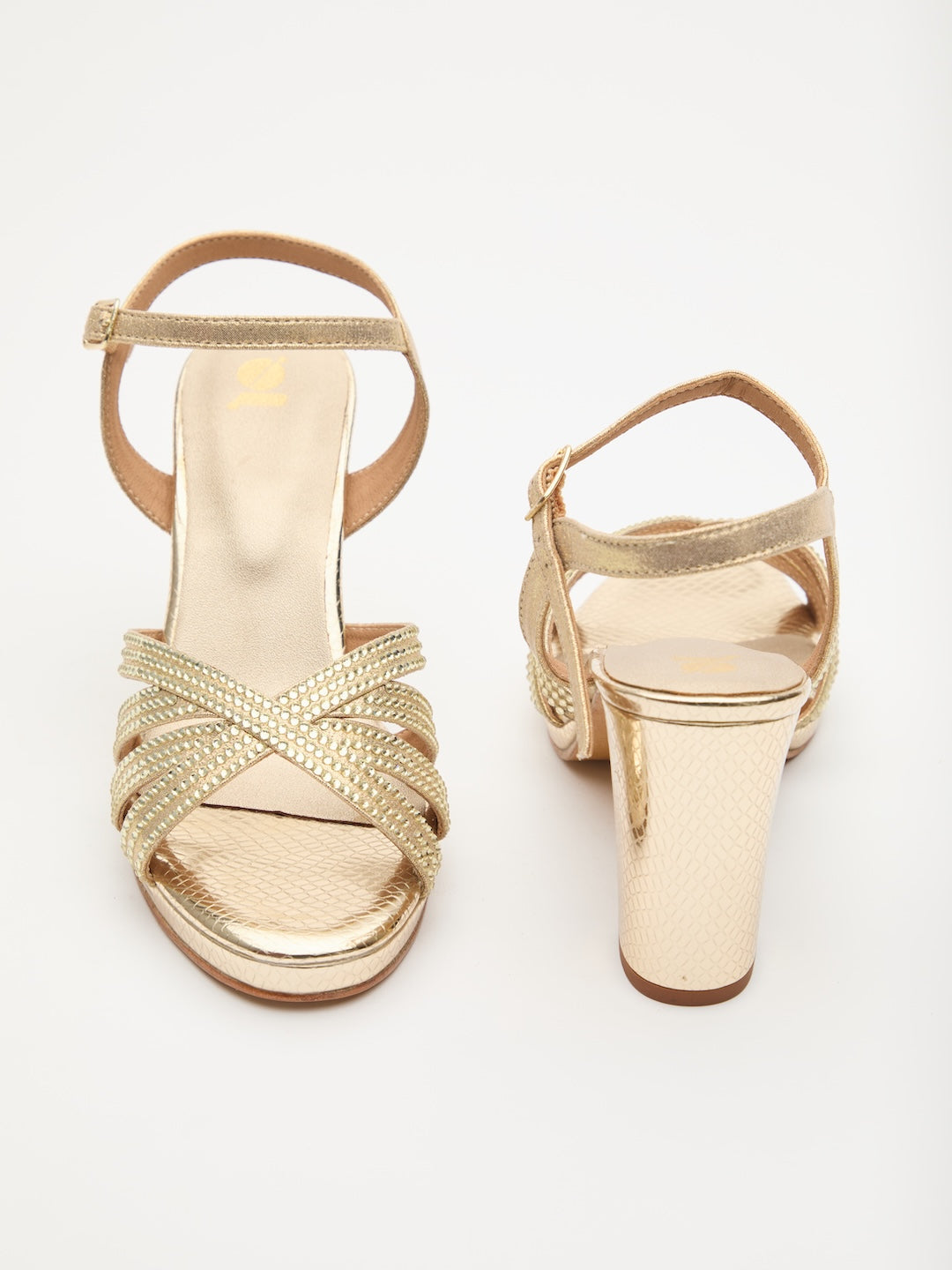 Crystal Axis Sandals