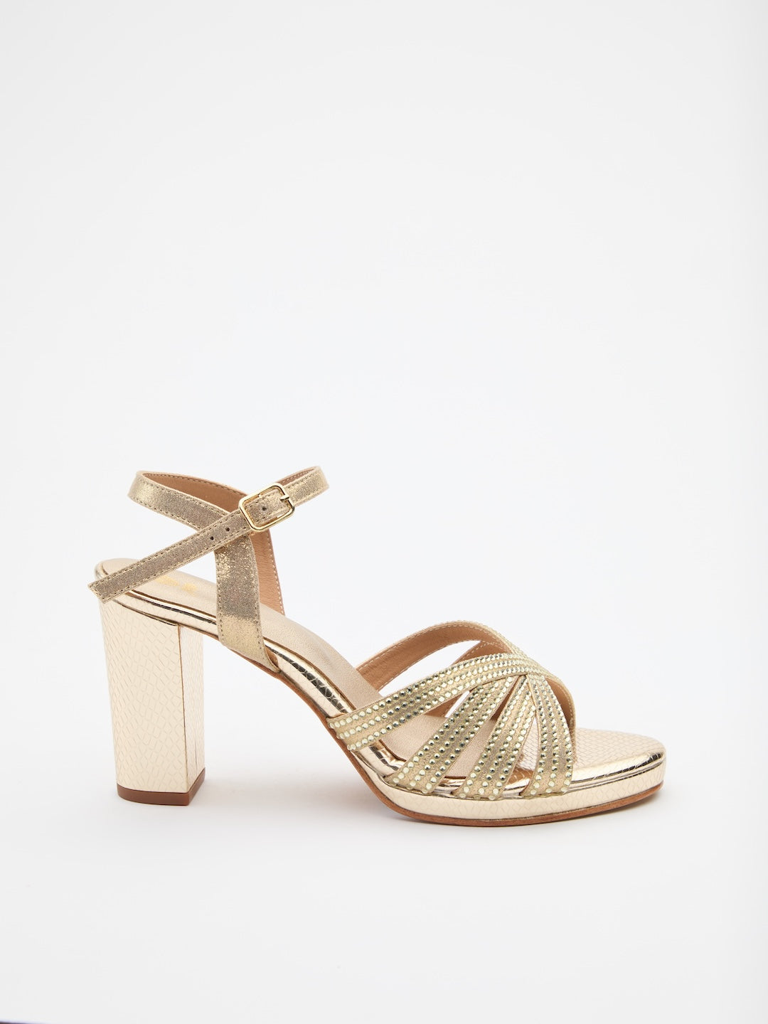 Crystal Axis Sandals