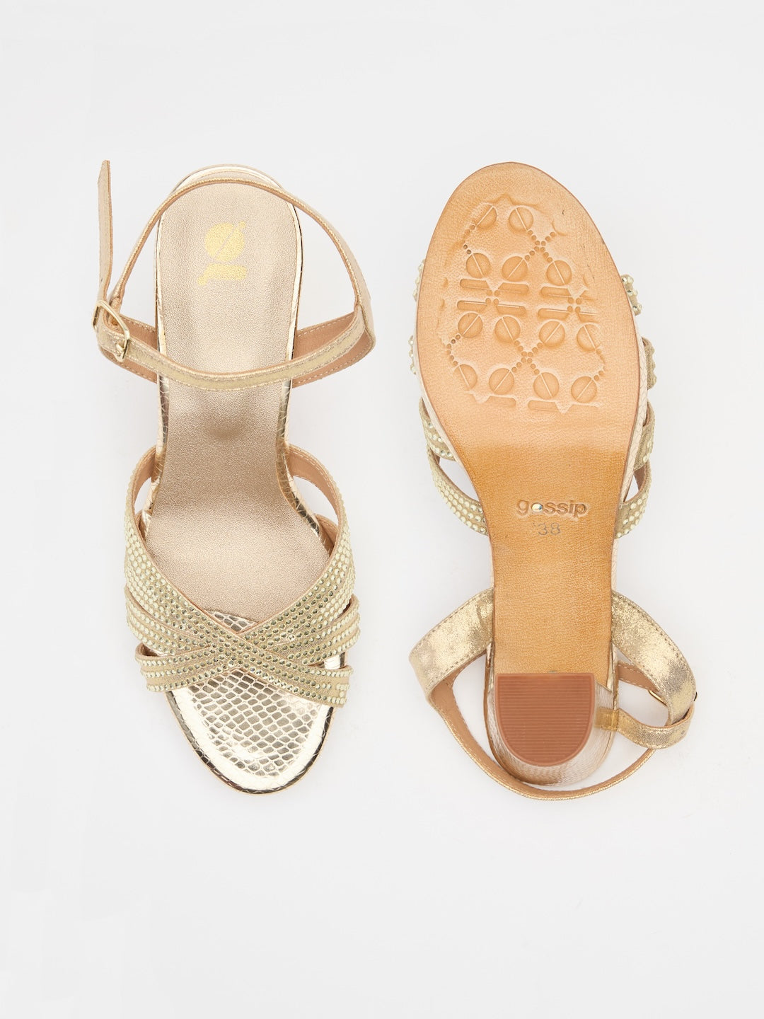 Crystal Axis Sandals