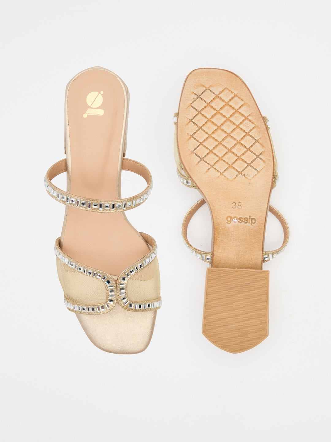 Baguette Trace Heels