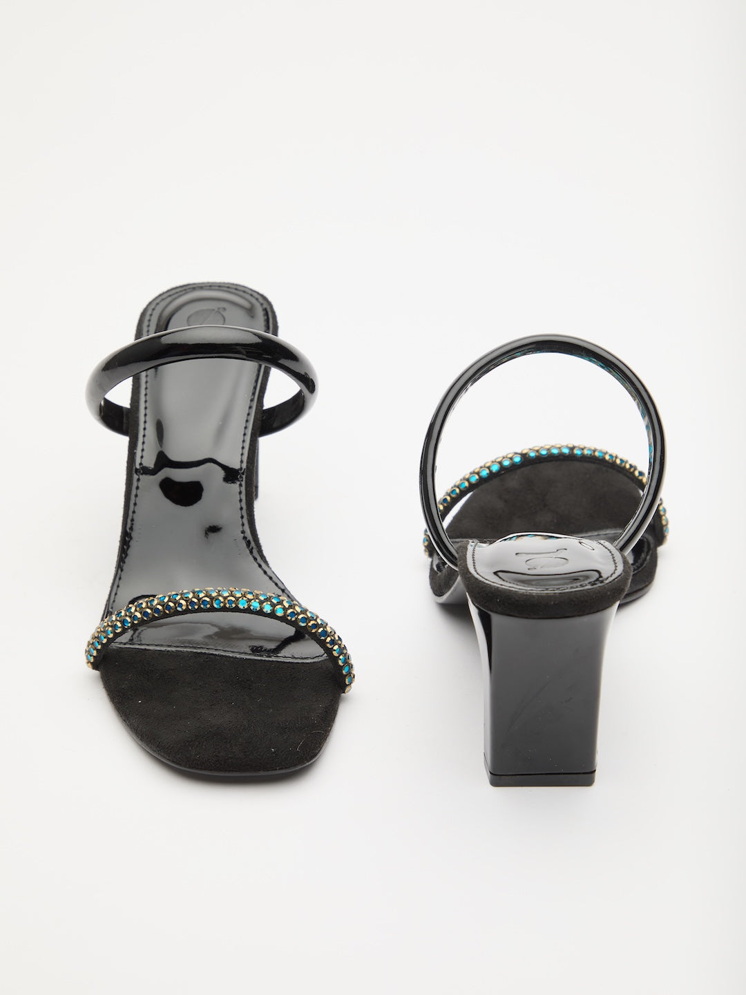 Noir State Heels