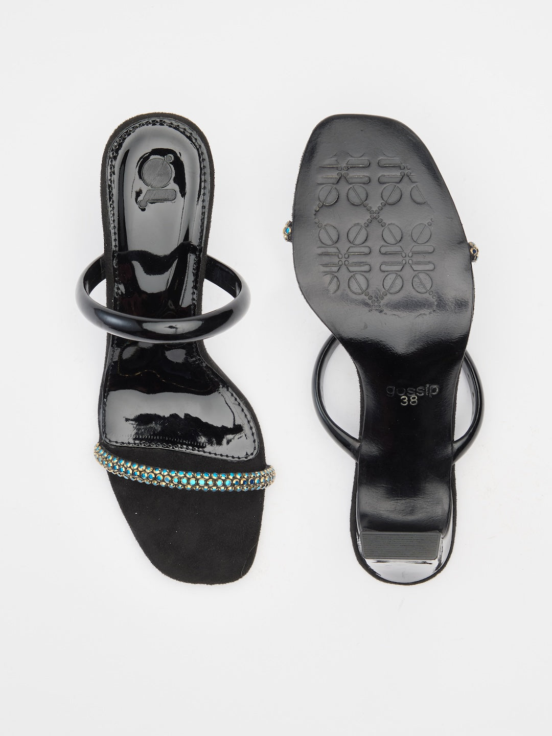 Noir State Heels