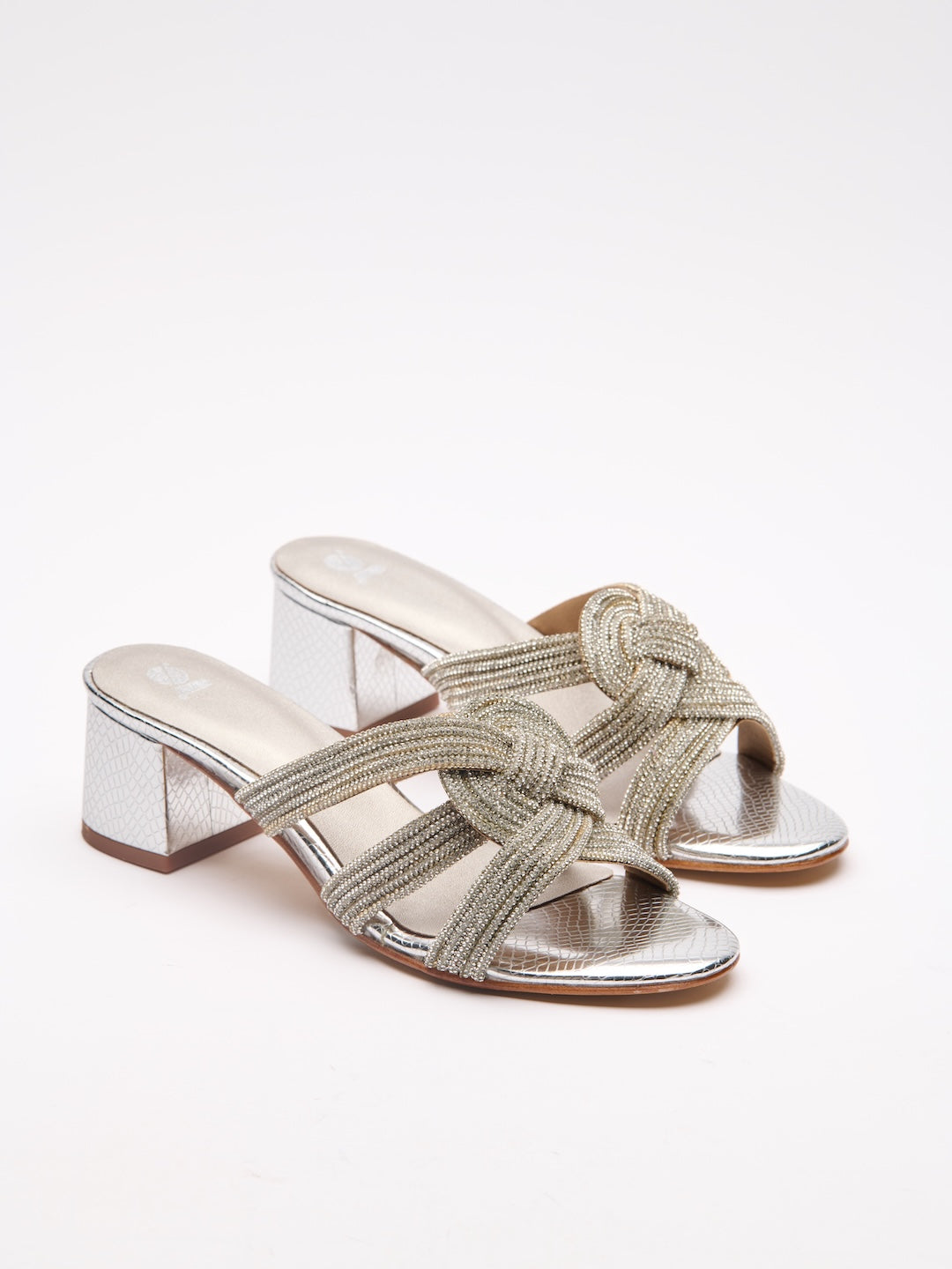 Crown Weave Heels