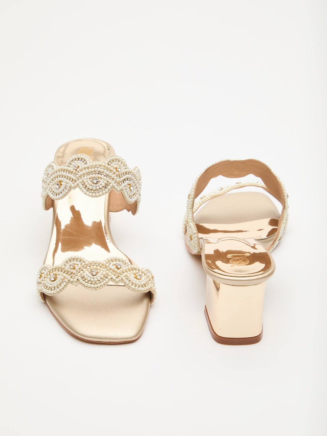 Pearl Mirage Heels