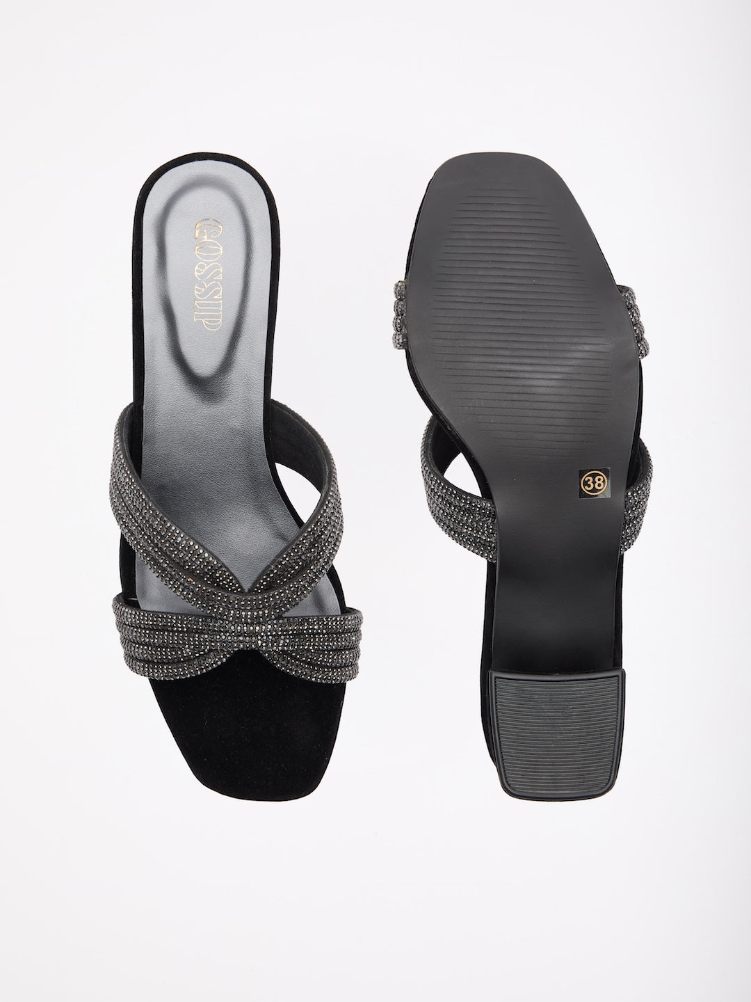 Shimmer Loop Heels