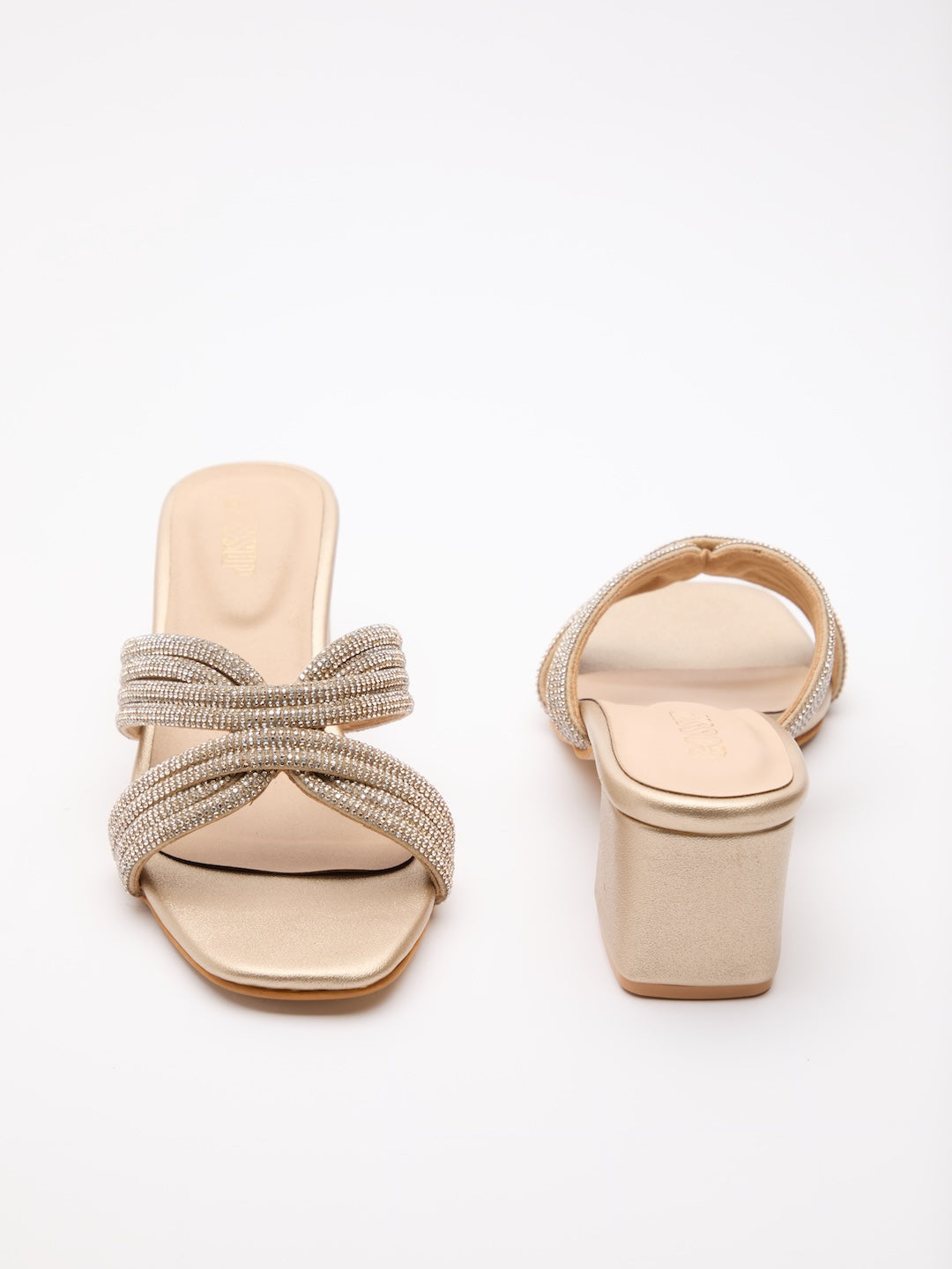 Shimmer Loop Heels