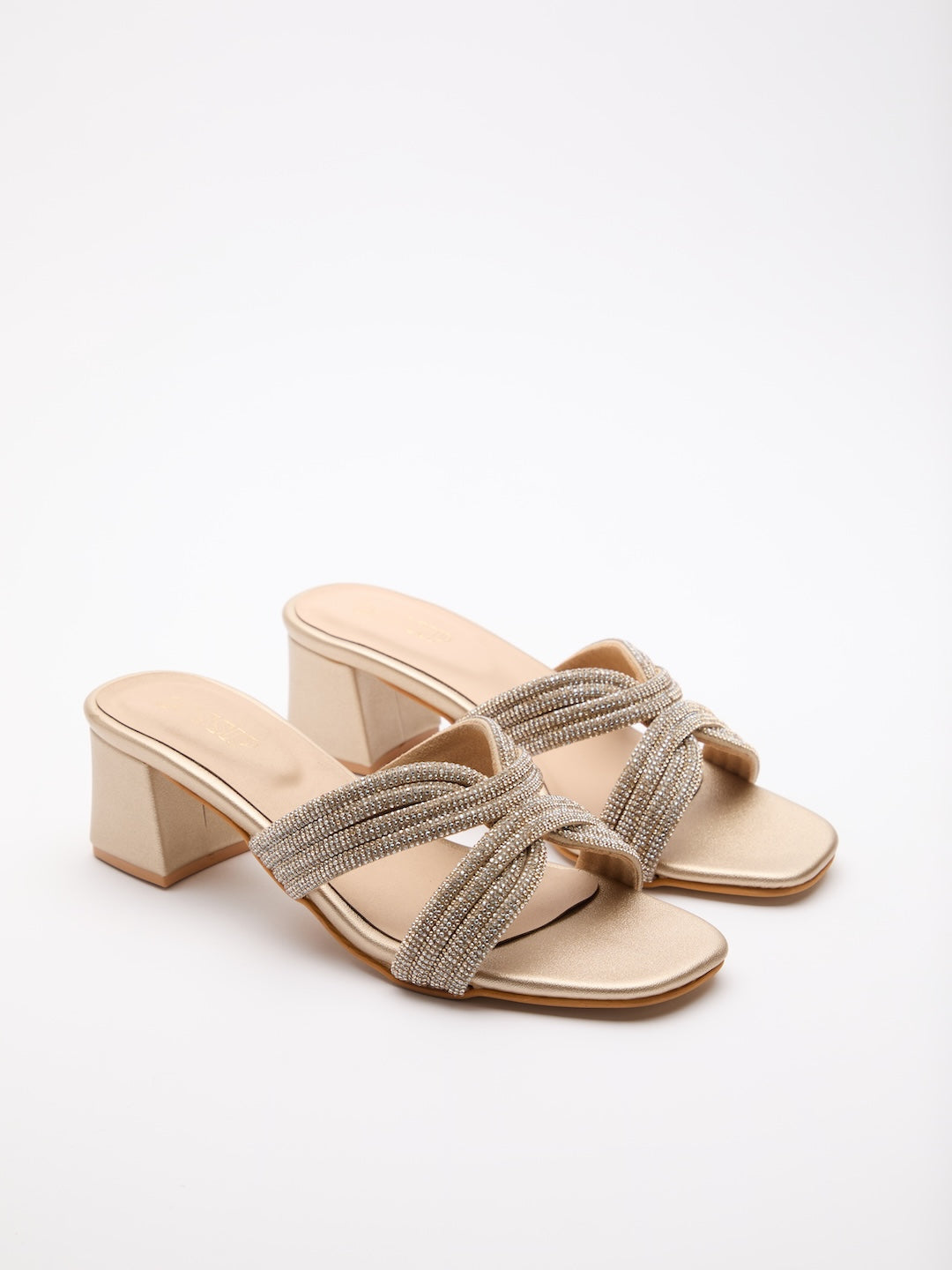 Shimmer Loop Heels