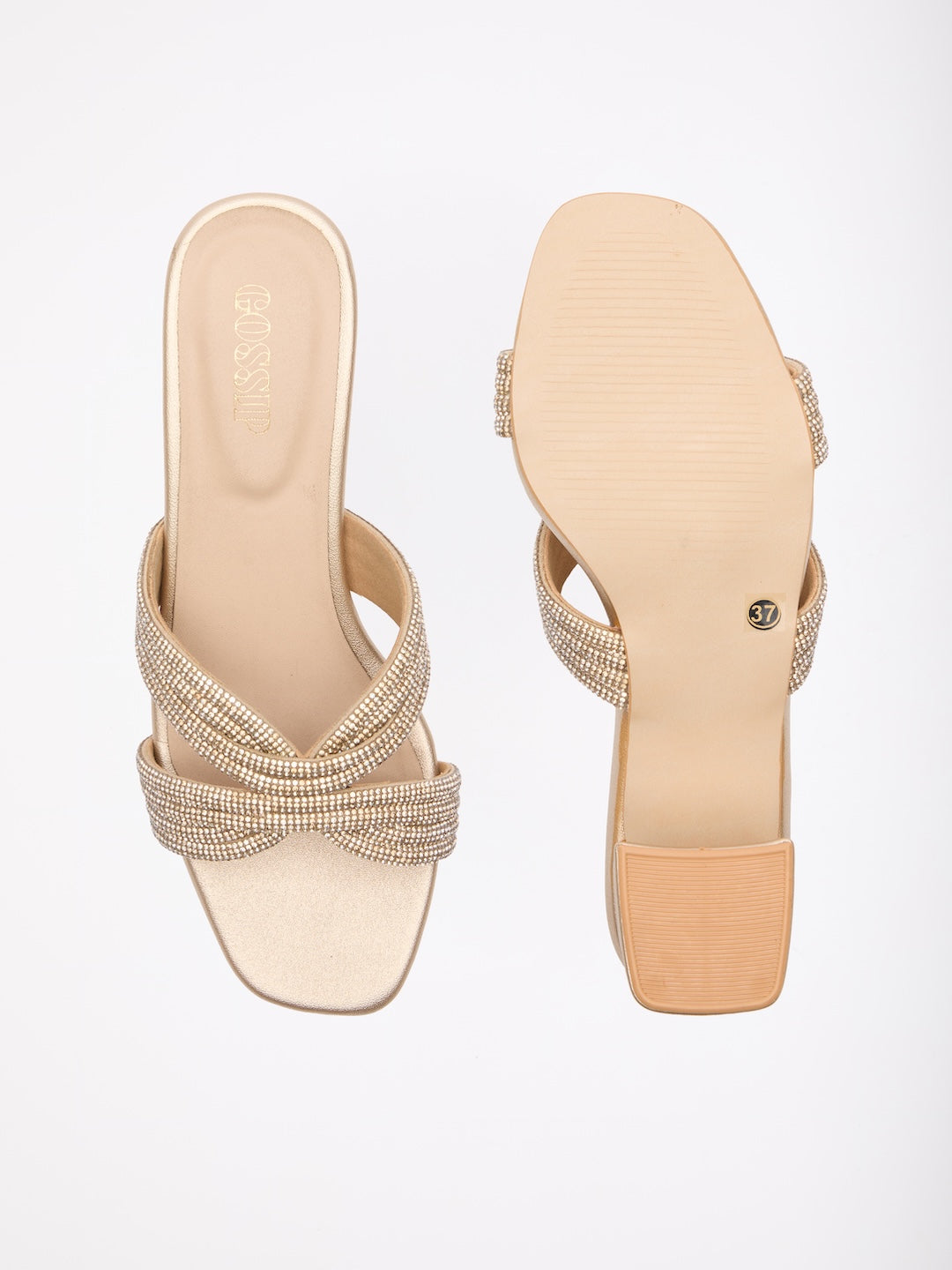 Shimmer Loop Heels