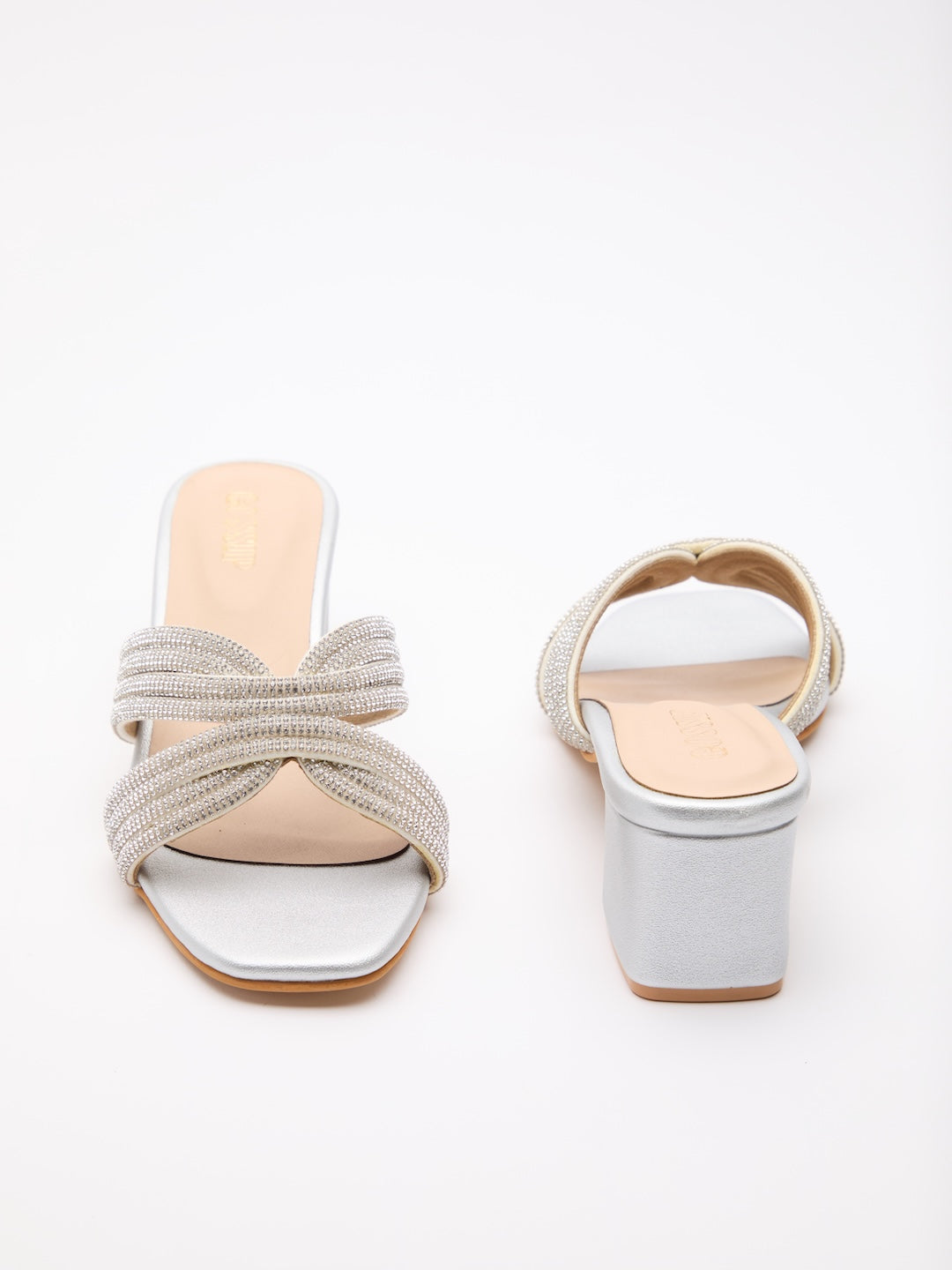 Shimmer Loop Heels