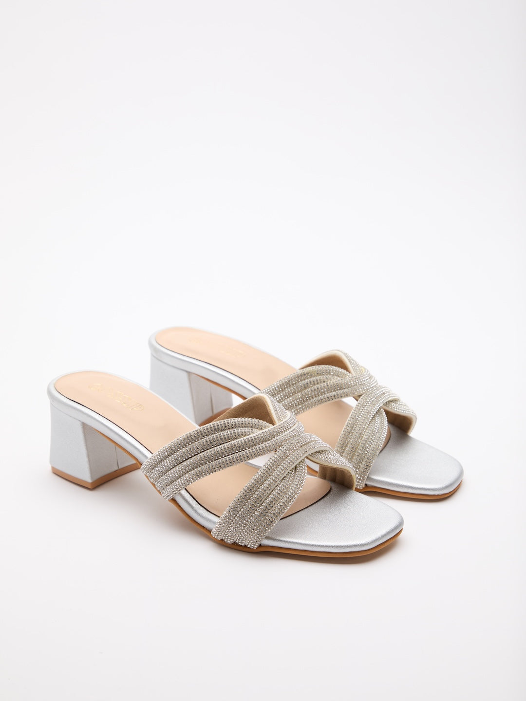 Shimmer Loop Heels
