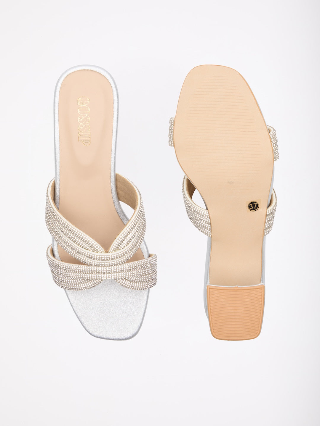 Shimmer Loop Heels