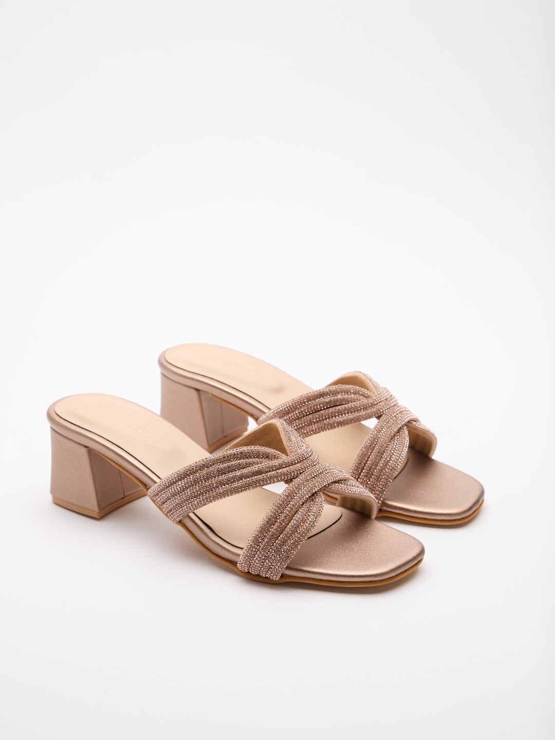 Shimmer Loop Heels