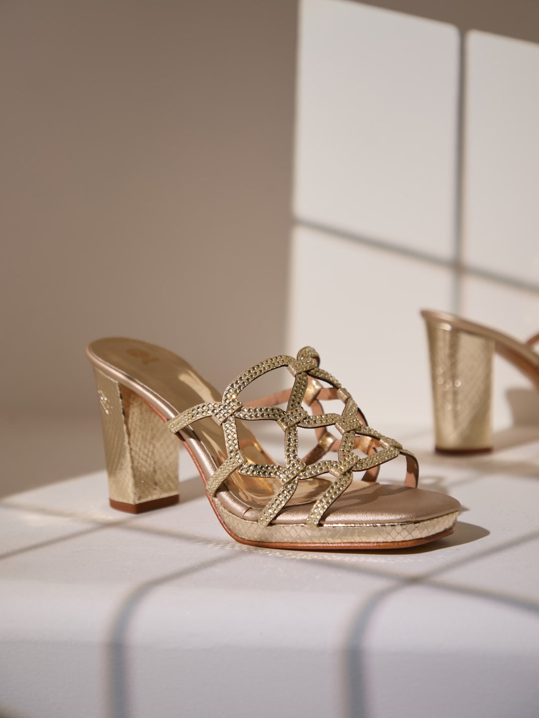 Continuum Crystal Heels