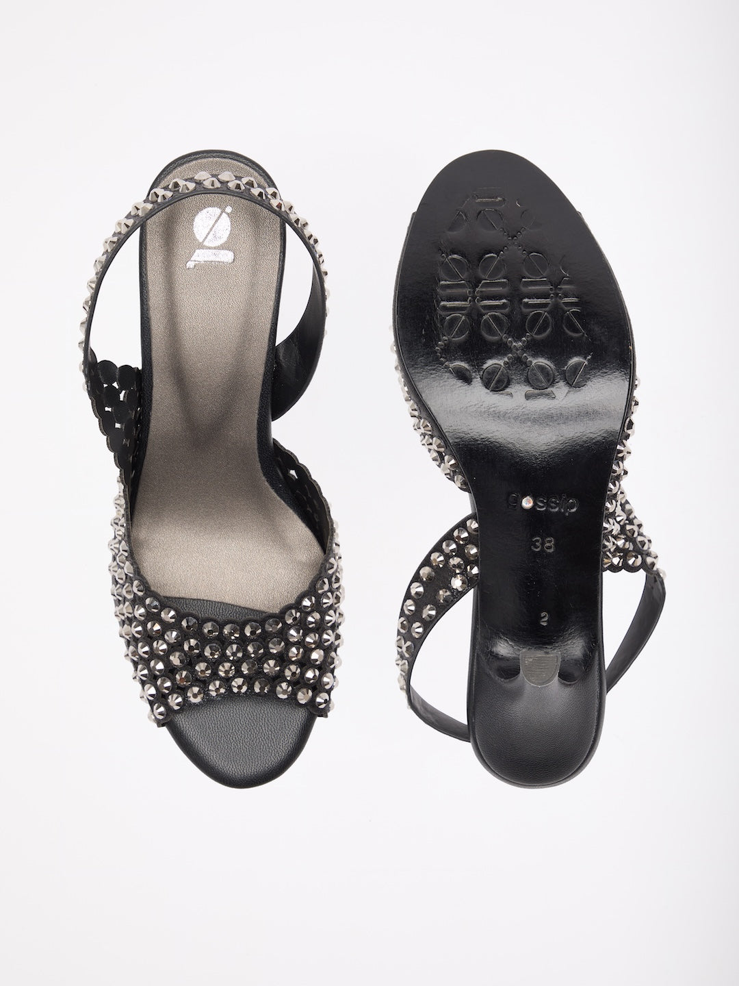 Crystal Veil Slingbacks