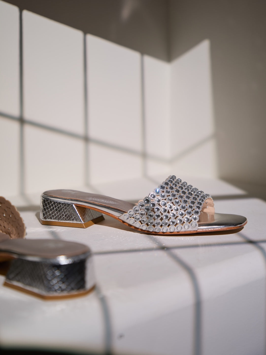 Crystal Veil Heels