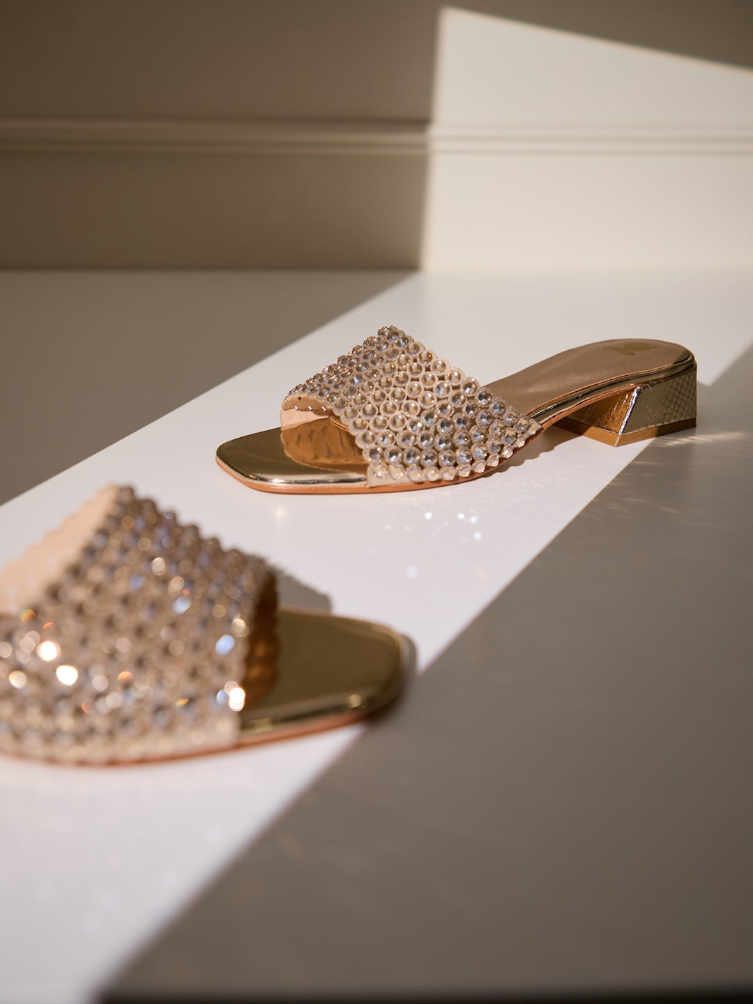 Crystal Veil Heels
