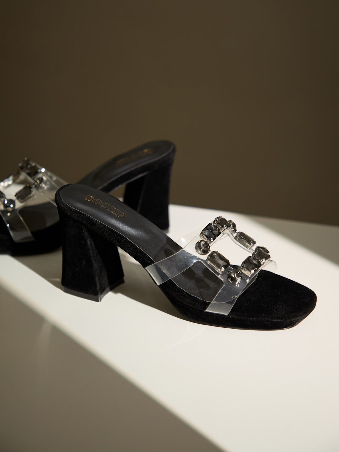 Opaque Frame Heels