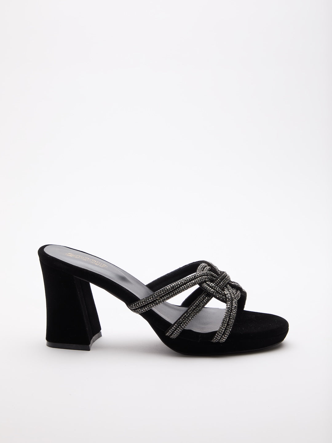 Shimmer Knot Heels