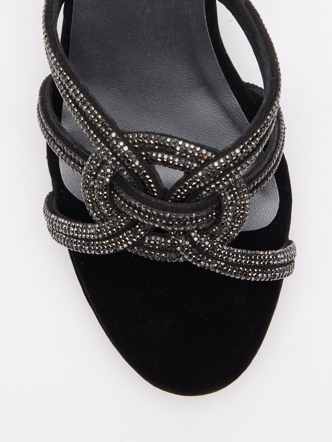 Shimmer Knot Heels