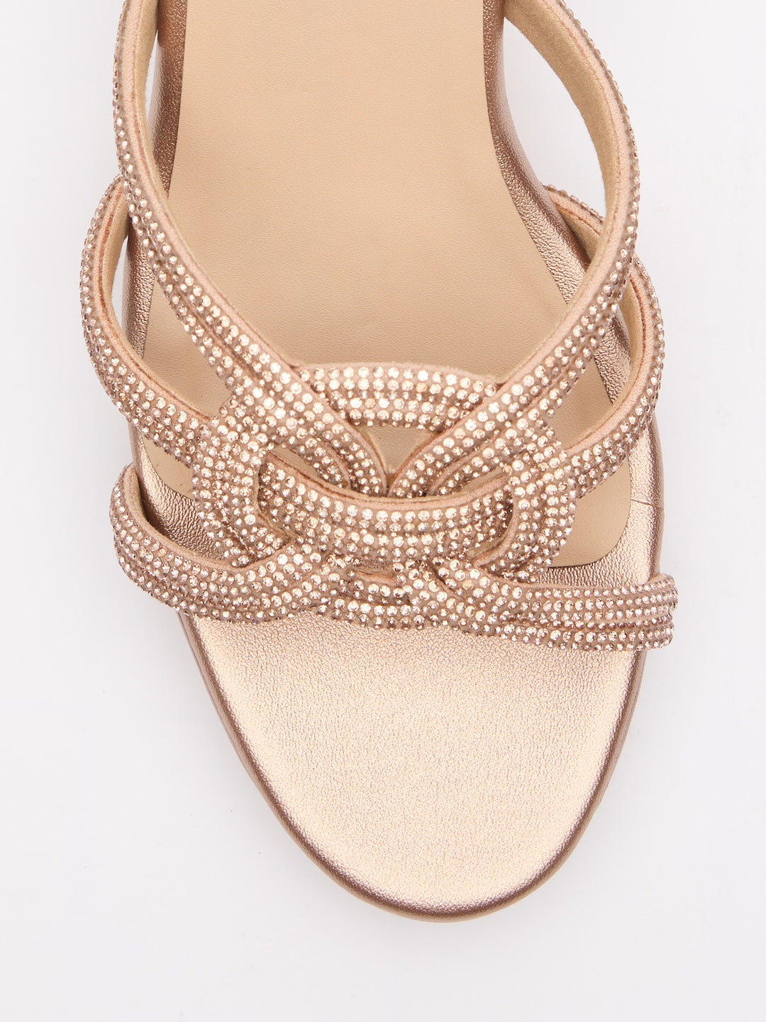 Shimmer Knot Heels