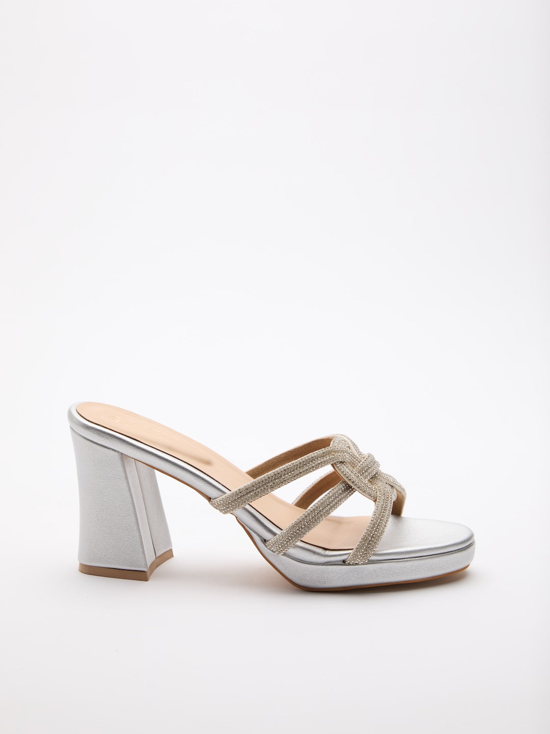 Shimmer Knot Heels
