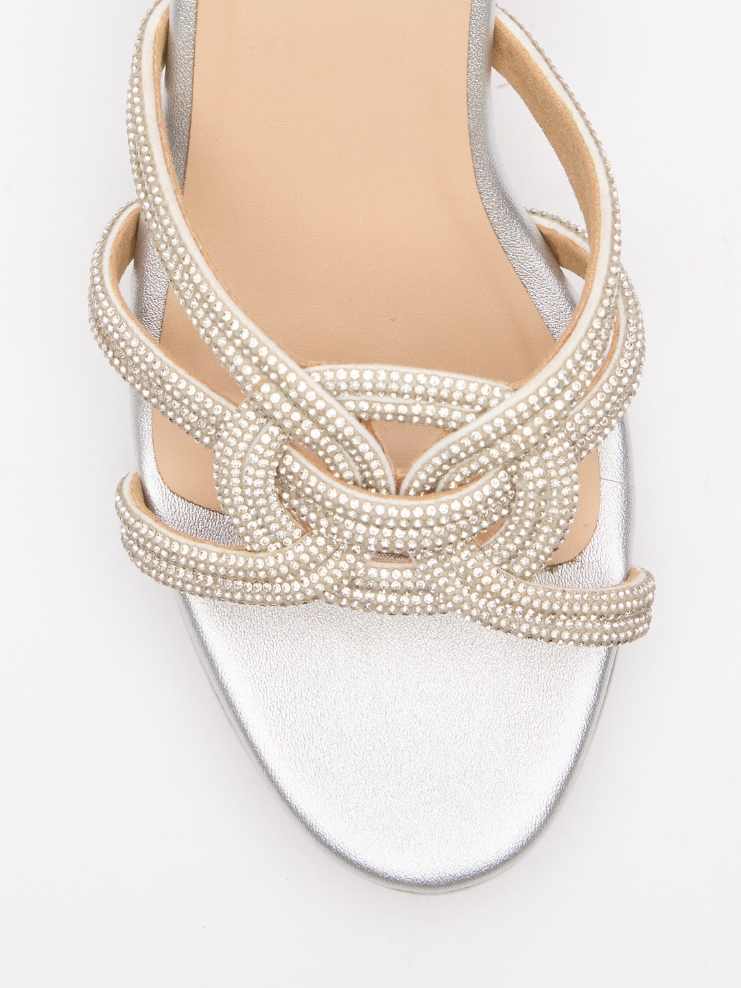 Shimmer Knot Heels