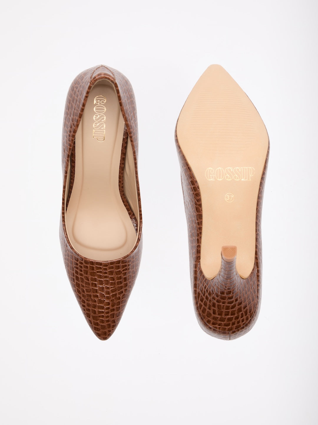 Cocoa Croc Pumps