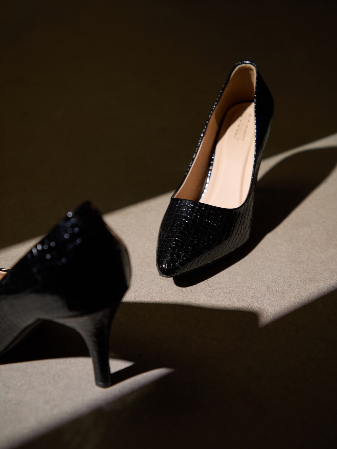 Cocoa Croc Pumps