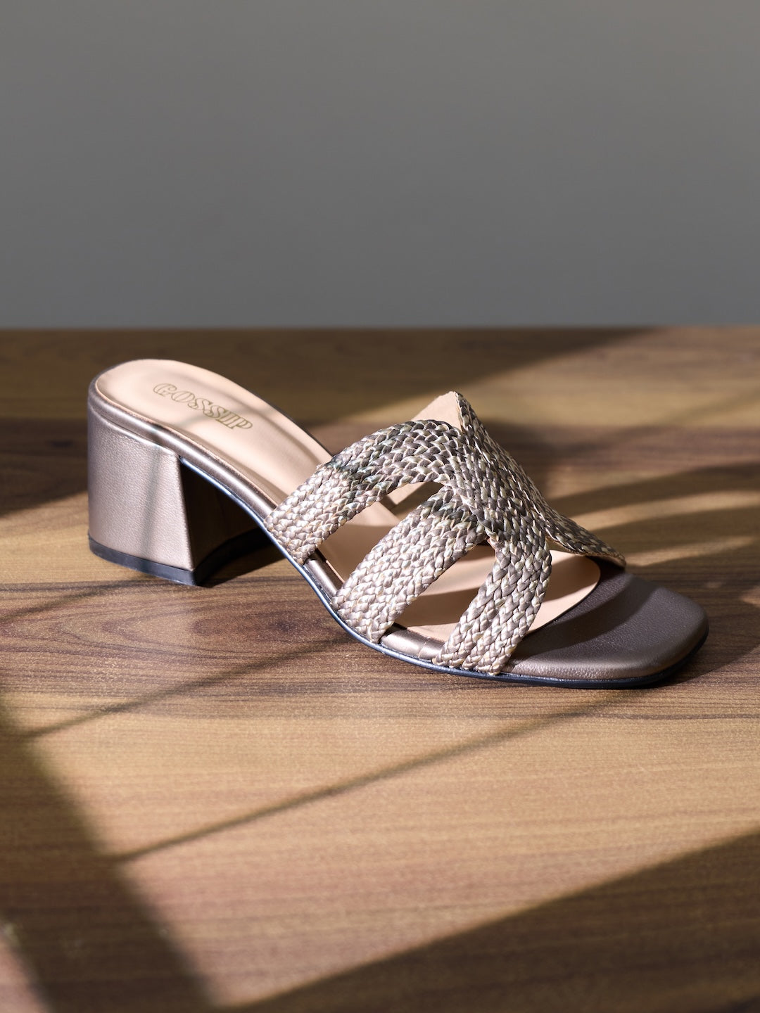 Tresse Block Heels