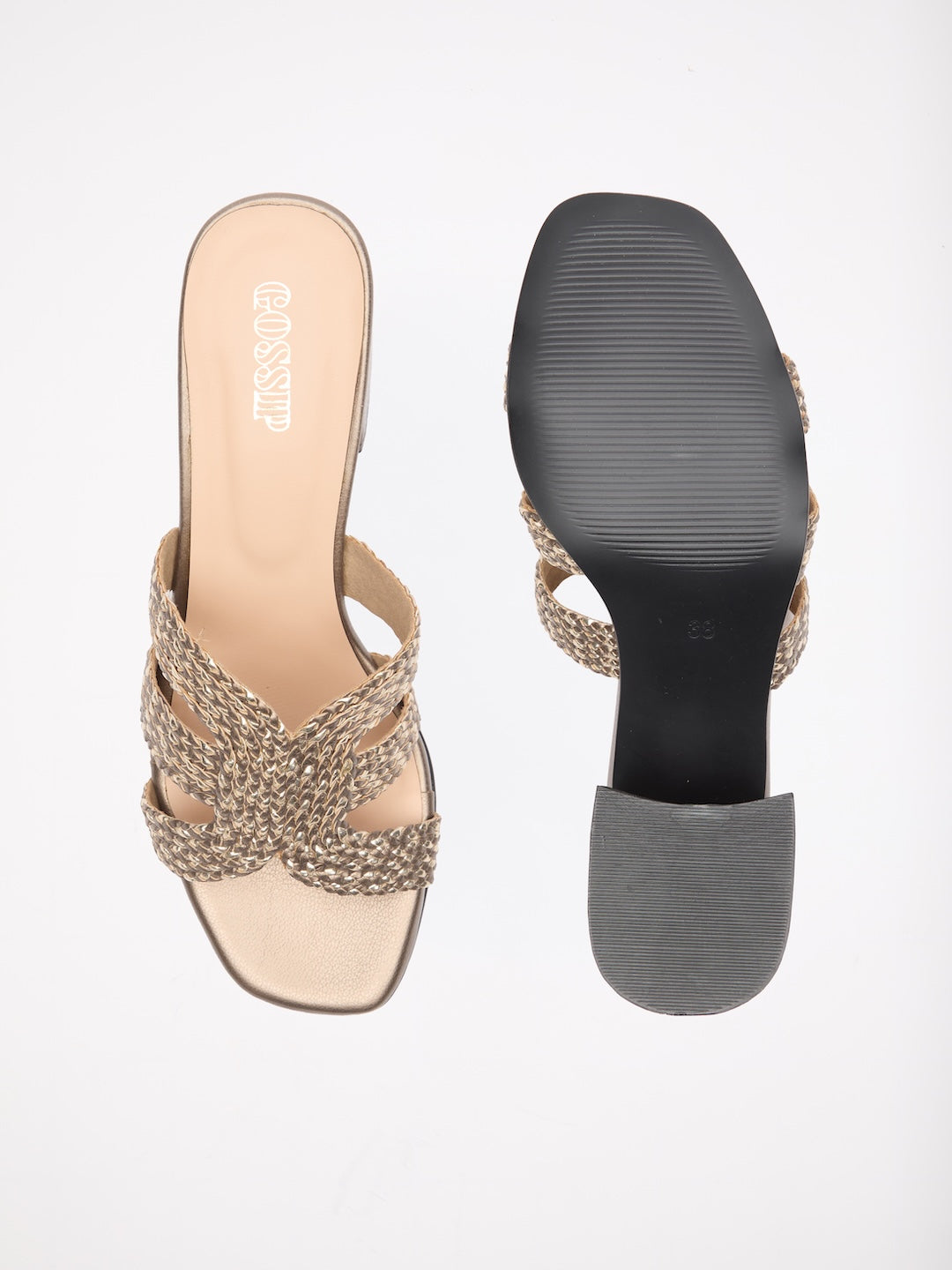 Tresse Block Heels
