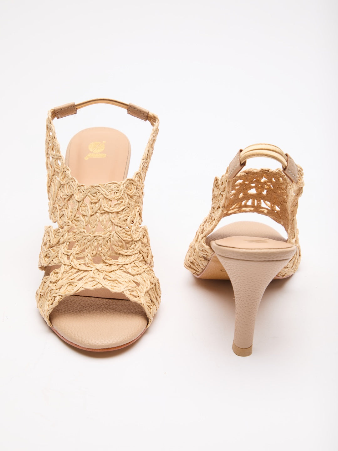 Sorrento Raffia Heels