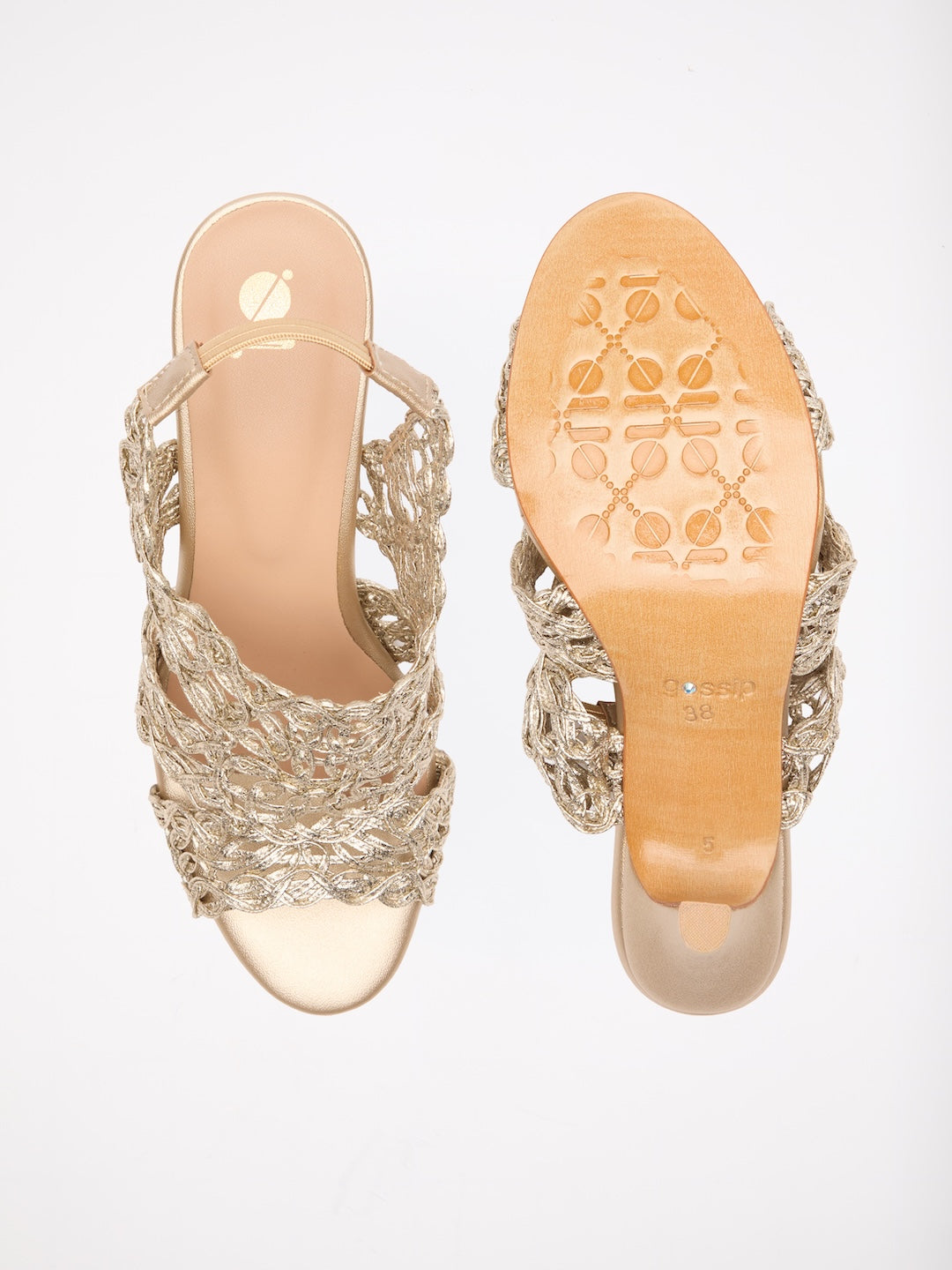 Sorrento Raffia Heels