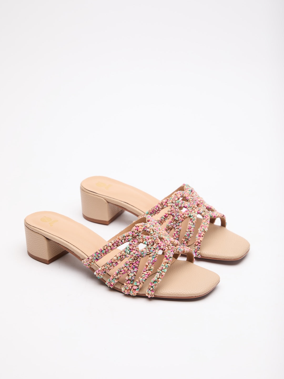 Lucia Beaded Heels