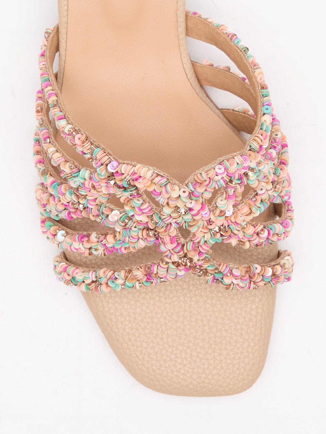 Lucia Beaded Heels