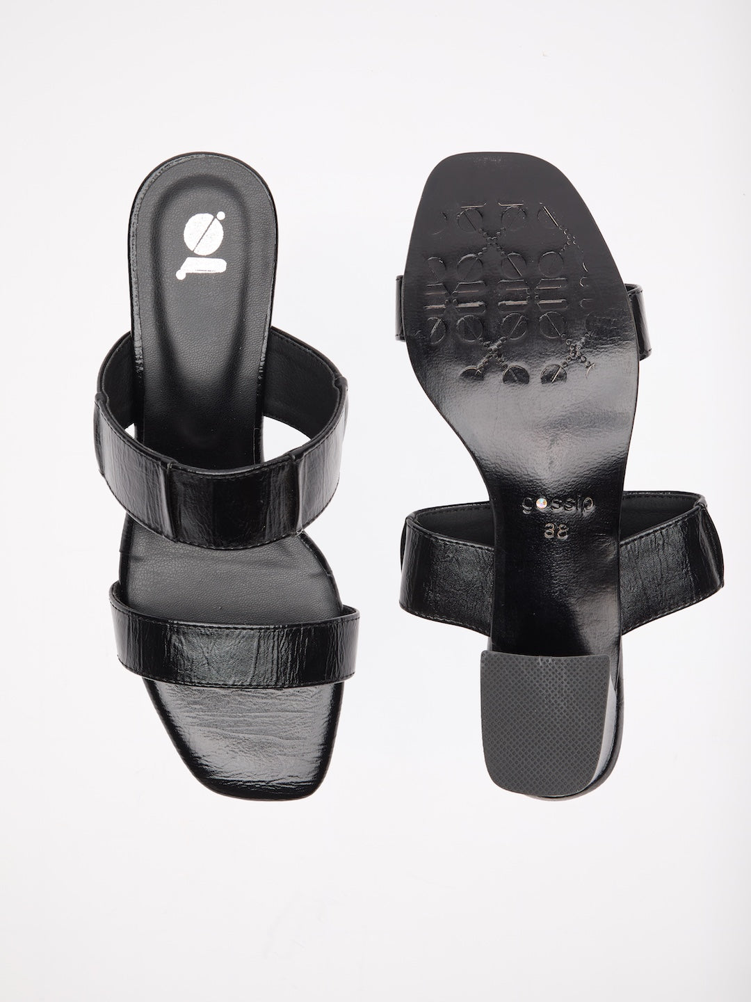 Duo Textured Mules