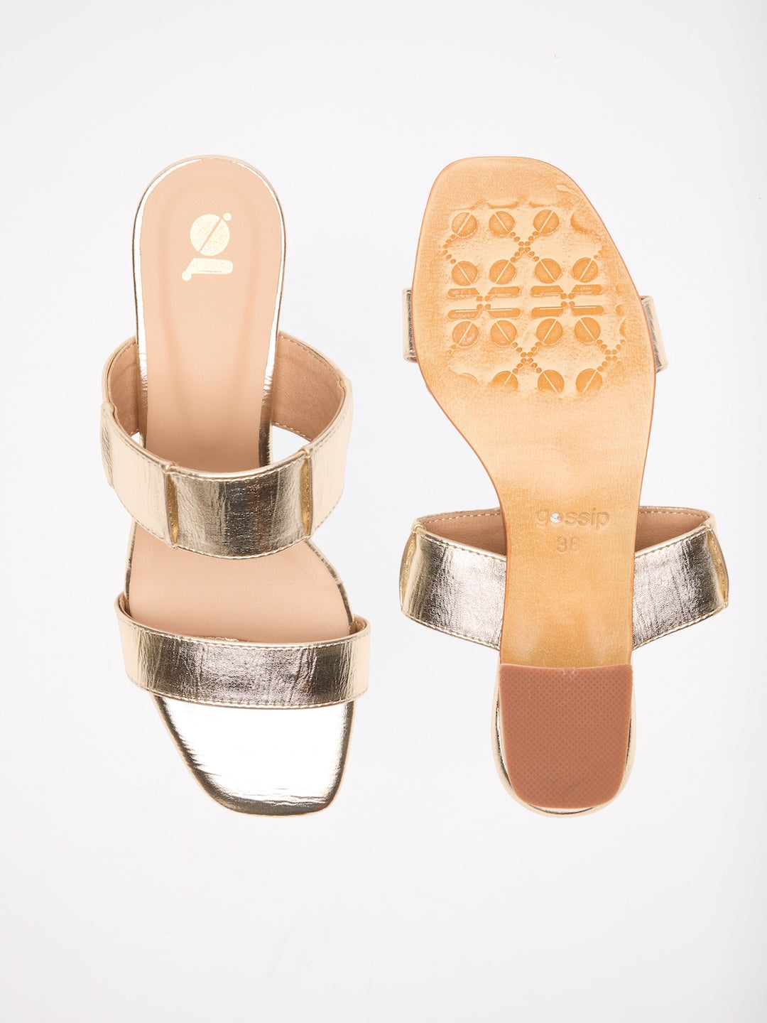 Duo Textured Mules