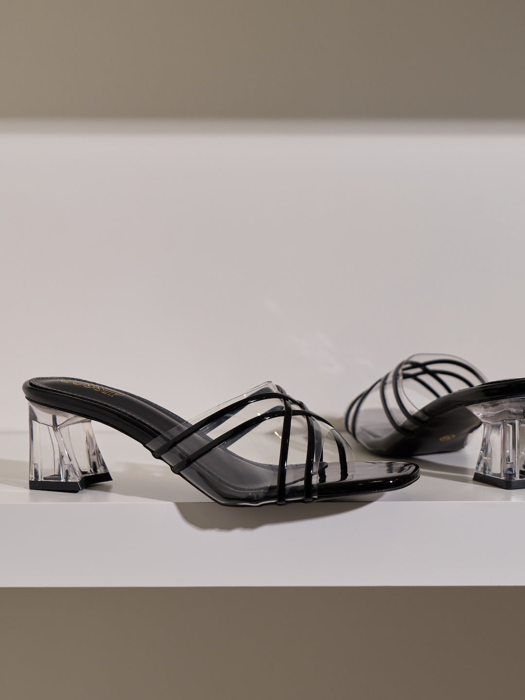 Aria Lucite Heels