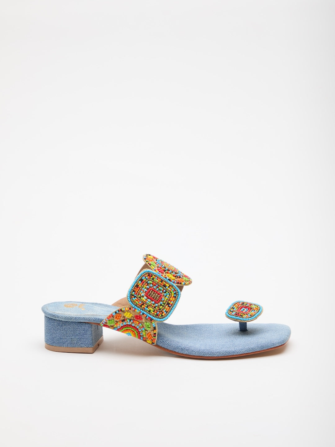 Zayna Beaded Heels