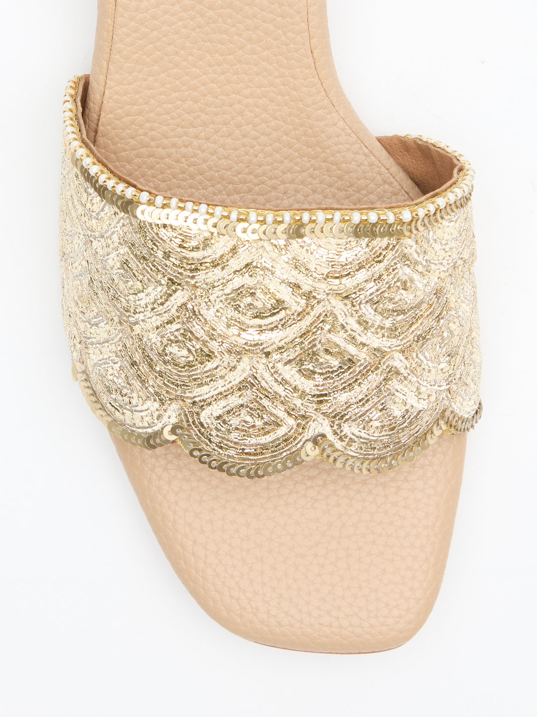 Deco Bloom Heels