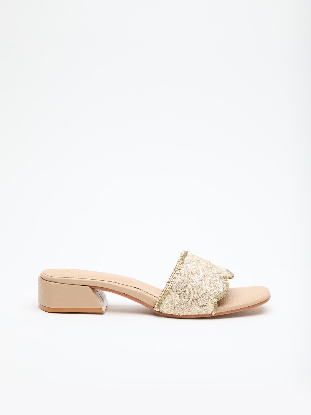 Deco Bloom Heels