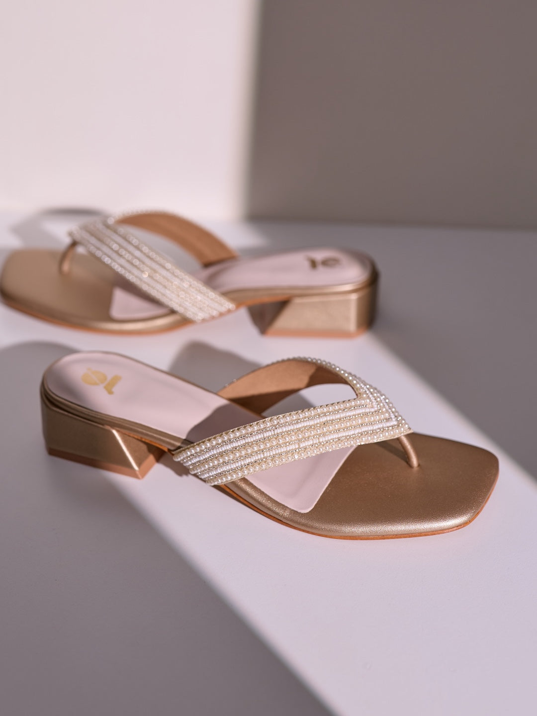 Pearl Trace Heels