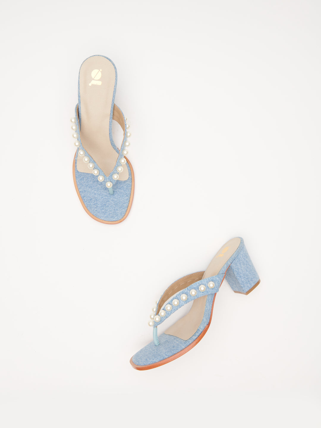 CONTEMPORARY PEARL HEELS