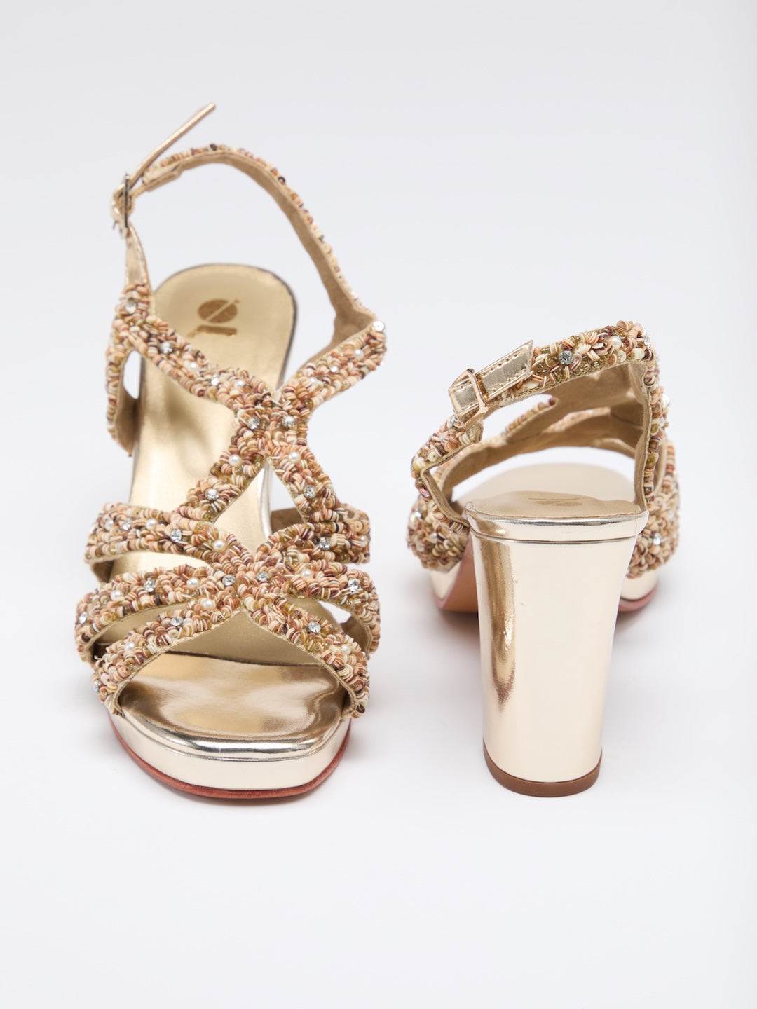 HERITAGE BEADED SANDAL