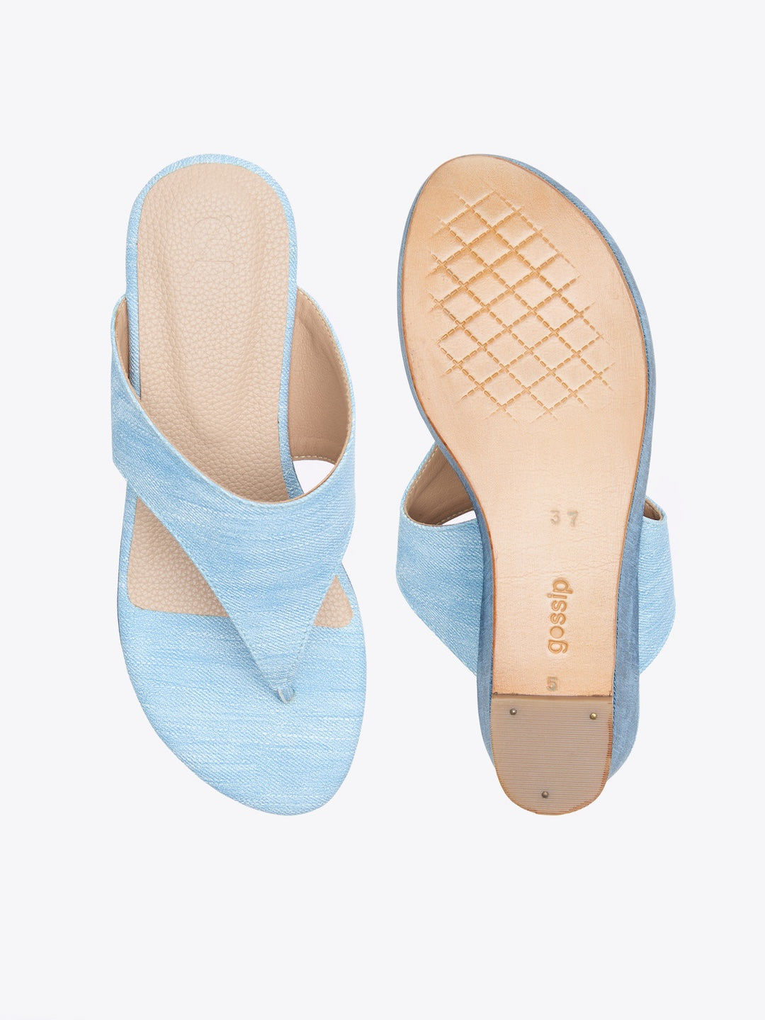 Chambray Charm Platforms